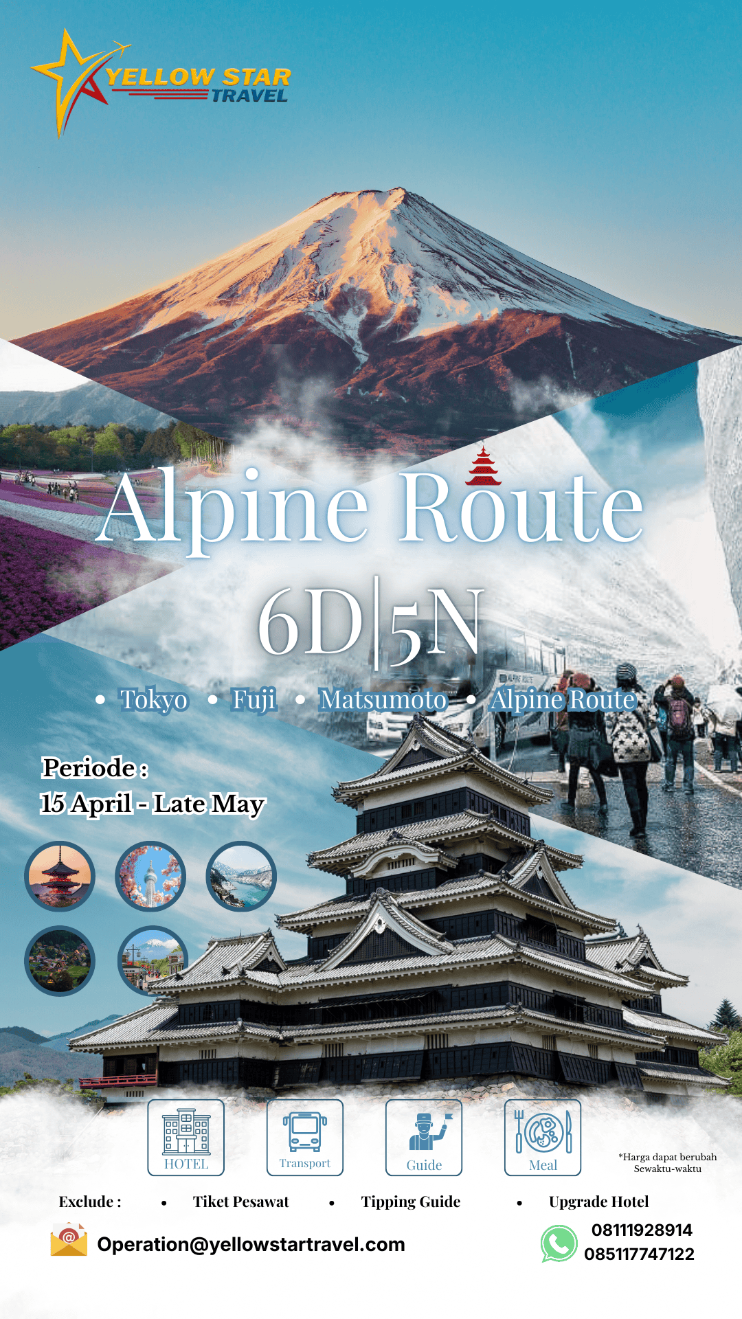6d 5n alpine route